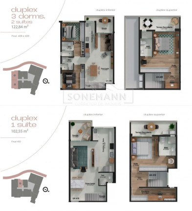 Imagem Apartamento com 2 Quartos à Venda, 80 m² em João Paulo - Florianópolis