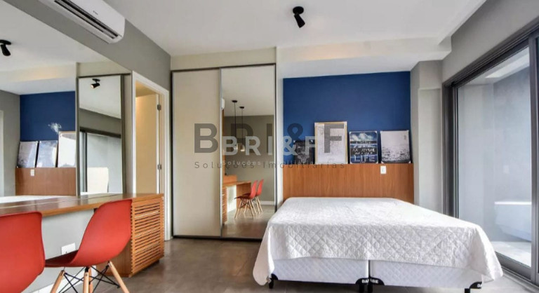Imagem Apartamento com 1 Quarto para Alugar, 41 m² em Brooklin - São Paulo Imagem Apartamento com 1 Quarto para Alugar, 41 m² em Brooklin - São Paulo
