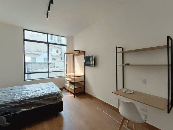 Imagem Apartamento com 1 Quarto para Alugar, 28 m² em República - São Paulo