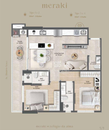 Imagem Apartamento com 2 Quartos à Venda, 83 m² em Praia Brava - Itajaí