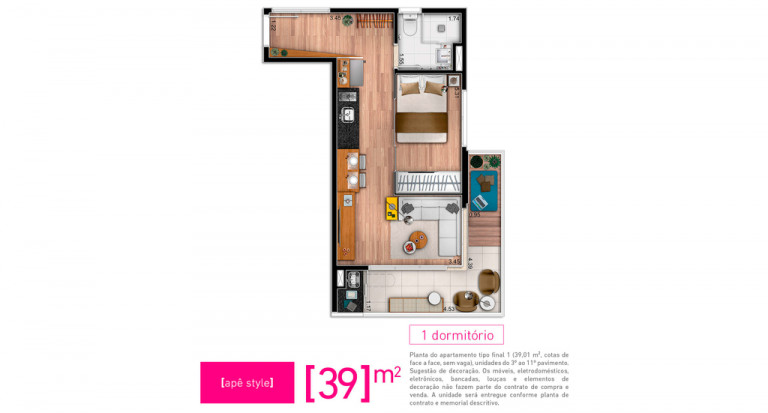 Imagem Studio com 1 Quarto à Venda, 32 m² em Moema - São Paulo Imagem Studio com 1 Quarto à Venda, 32 m² em Moema - São Paulo