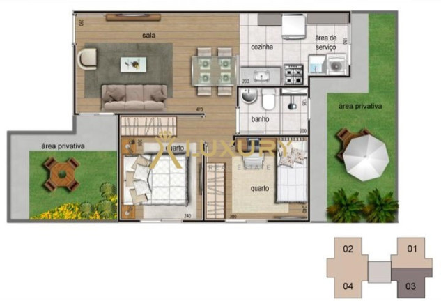 Imagem Imóvel com 2 Quartos à Venda, 54 m² em Diamante (barreiro) - Belo Horizonte Imagem Imóvel com 2 Quartos à Venda, 54 m² em Diamante (barreiro) - Belo Horizonte