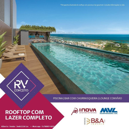 Imagem Apartamento com 1 Quarto à Venda, 37 m² em Rio Vermelho - Salvador