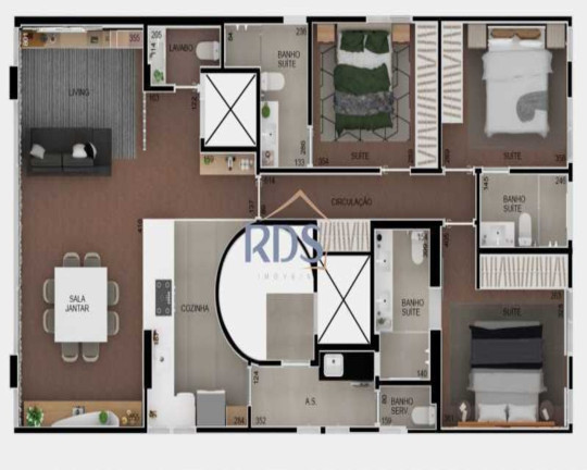 Imagem Apartamento com 3 Quartos à Venda, 127 m² em Jardim Europa - São Paulo