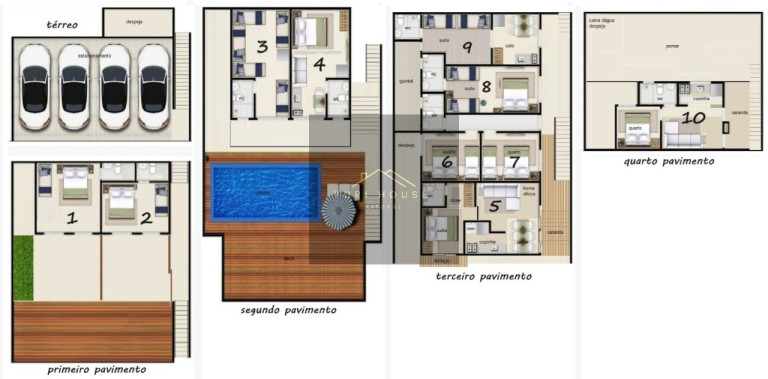 Imagem Imóvel com 10 Quartos à Venda, 500 m² em Pereque - Ilhabela Imagem Imóvel com 10 Quartos à Venda, 500 m² em Pereque - Ilhabela
