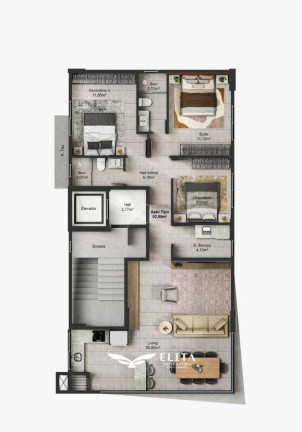 Imagem Apartamento com 3 Quartos à Venda, 94 m² em Itajuba - Barra Velha Imagem Apartamento com 3 Quartos à Venda, 94 m² em Itajuba - Barra Velha