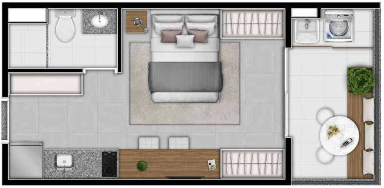 Imagem Imóvel com 1 Quarto à Venda, 27 m² em Santana - São Paulo