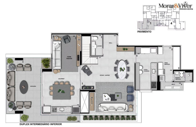 Imagem Apartamento com 3 Quartos à Venda, 131 m² em Cabral - Curitiba Imagem Apartamento com 3 Quartos à Venda, 131 m² em Cabral - Curitiba