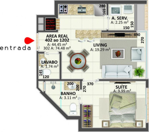 Imagem Apartamento com 3 Quartos à Venda, 125 m² em Centro - Capão Da Canoa Imagem Apartamento com 3 Quartos à Venda, 125 m² em Centro - Capão Da Canoa