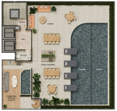 Imagem Apartamento com 3 Quartos à Venda, 73 m² em Bessa - João Pessoa Imagem Apartamento com 3 Quartos à Venda, 73 m² em Bessa - João Pessoa