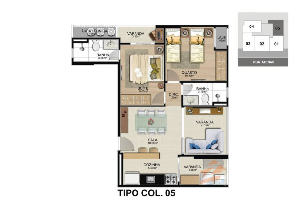 Imagem Apartamento com 2 Quartos à Venda, 76 m² em Praia Do Morro - Guarapari