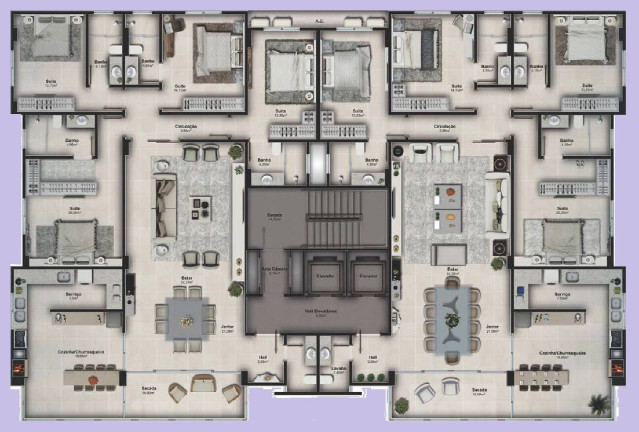 Imagem Apartamento com 4 Quartos à Venda, 193 m² em Meia Praia - Itapema Imagem Apartamento com 4 Quartos à Venda, 193 m² em Meia Praia - Itapema