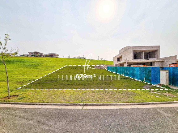 Terreno em Condomínio à Venda, 679 m² em Alphaville Jundiaí - Jundiaí