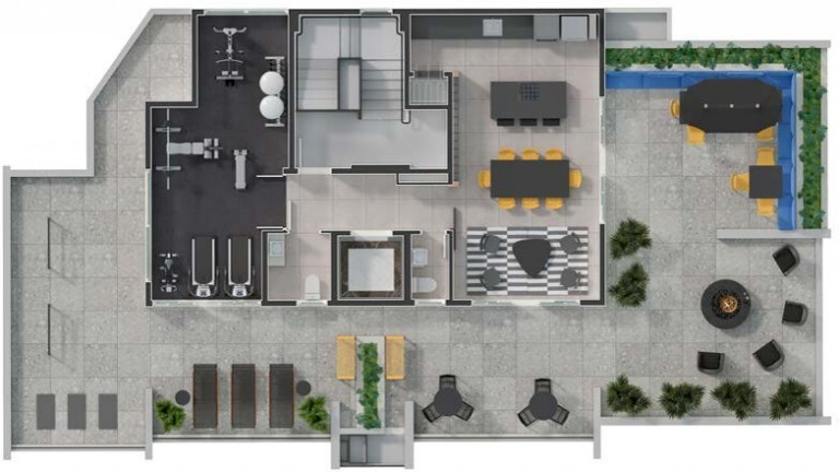 Imagem Apartamento com 1 Quarto à Venda, 30 m² em Mercês - Curitiba Imagem Apartamento com 1 Quarto à Venda, 30 m² em Mercês - Curitiba