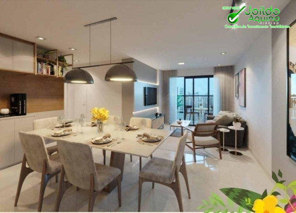 Imagem Apartamento com 2 Quartos à Venda, 61 m² em Fátima - Fortaleza
