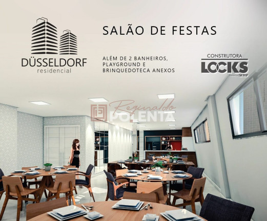 Imagem Apartamento com 3 Quartos à Venda, 97 m² em Santa Bárbara - Criciúma