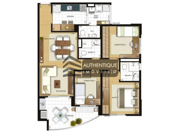 Imagem Apartamento com 2 Quartos à Venda, 71 m² em Vila Prudente - São Paulo