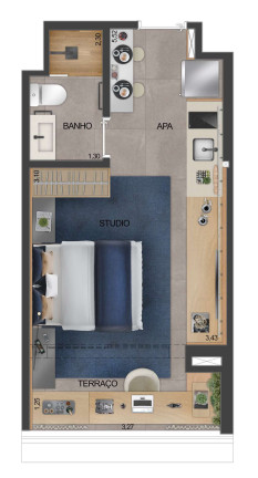 Imagem Imóvel com 1 Quarto à Venda, 24 m² em Butantã - São Paulo Imagem Imóvel com 1 Quarto à Venda, 24 m² em Butantã - São Paulo
