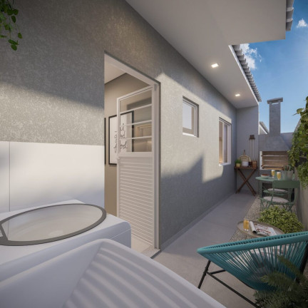 Imagem Casa de Condomínio com 2 Quartos à Venda, 42 m² em Estados - Fazenda Rio Grande