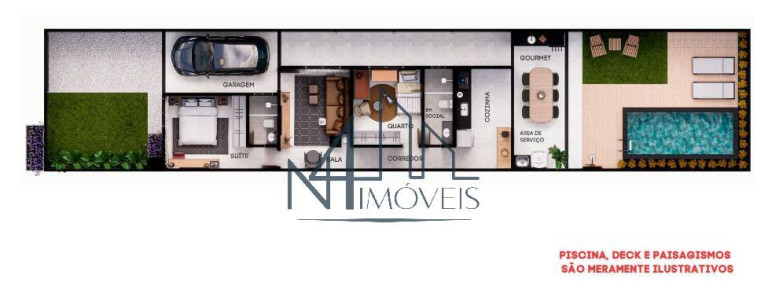 Imagem Casa com 2 Quartos à Venda, 180 m² em Parque Ibirapuera - Aparecida De Goiânia Imagem Casa com 2 Quartos à Venda, 180 m² em Parque Ibirapuera - Aparecida De Goiânia