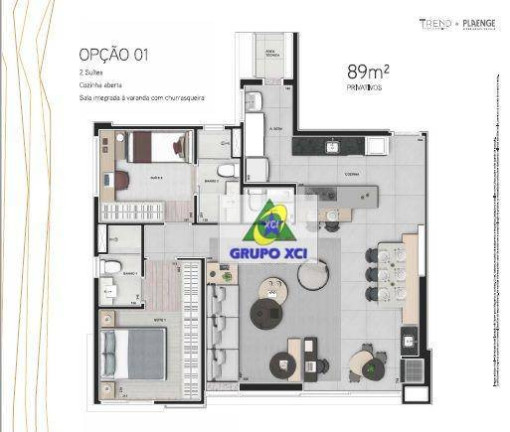Imagem Apartamento com 2 Quartos à Venda, 89 m² em Cambuí - Campinas Imagem Apartamento com 2 Quartos à Venda, 89 m² em Cambuí - Campinas