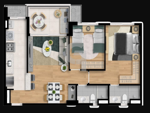 Imagem Apartamento com 2 Quartos à Venda, 65 m² em Jaguaribe - Salvador Imagem Apartamento com 2 Quartos à Venda, 65 m² em Jaguaribe - Salvador