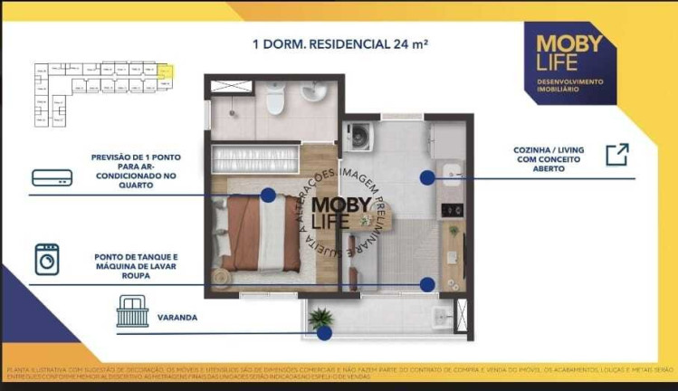 Imagem Imóvel com 1 Quarto à Venda, 26 m² em Barra Funda - São Paulo Imagem Imóvel com 1 Quarto à Venda, 26 m² em Barra Funda - São Paulo