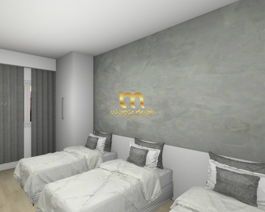 Imagem Apartamento com 2 Quartos à Venda, 47 m² em Guilhermina - Praia Grande