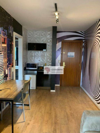 Apartamento com 1 Quarto para Alugar, 38 m² em Itaim Bibi - São Paulo