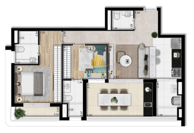 Imagem Apartamento com 2 Quartos à Venda, 78 m² em Pompeia - São Paulo