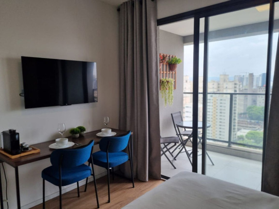 Imagem Apartamento com 1 Quarto para Alugar, 24 m² em Pompéia - São Paulo