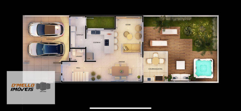 Imagem Sobrado com 3 Quartos à Venda, 170 m² em Beira Rio - Biguaçu Imagem Sobrado com 3 Quartos à Venda, 170 m² em Beira Rio - Biguaçu
