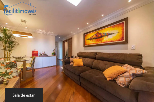 Imagem Apartamento com 3 Quartos à Venda, 110 m² em Vila Assunção - Santo André