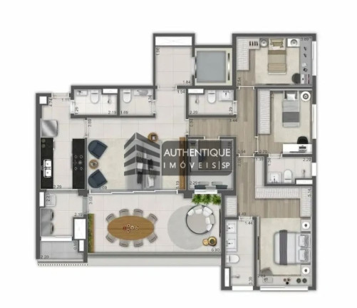 Imagem Cobertura com 4 Quartos à Venda, 330 m² em Brooklin - São Paulo Imagem Cobertura com 4 Quartos à Venda, 330 m² em Brooklin - São Paulo