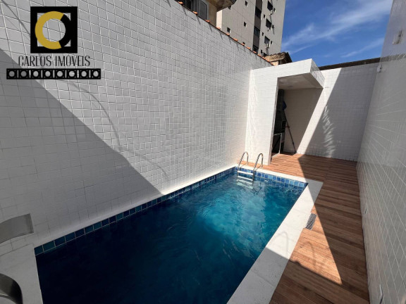 Imagem Casa com 3 Quartos à Venda, 115 m² em Aparecida - Santos Imagem Casa com 3 Quartos à Venda, 115 m² em Aparecida - Santos