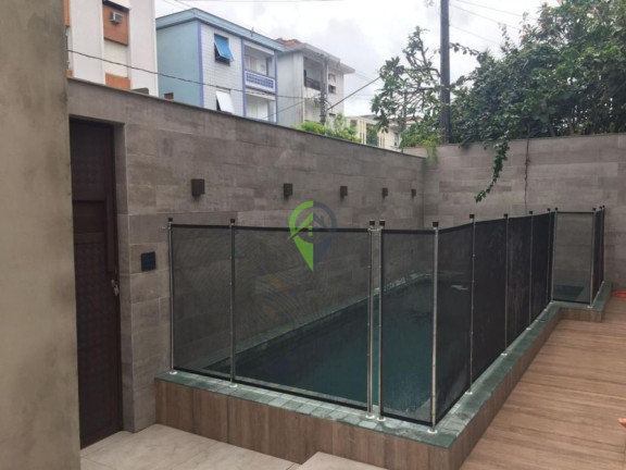 Imagem Casa com 3 Quartos à Venda, 175 m² em Embaré - Santos Imagem Casa com 3 Quartos à Venda, 175 m² em Embaré - Santos