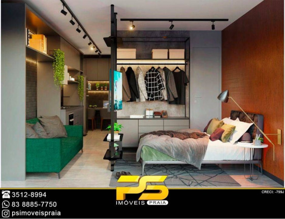 Imagem Apartamento com 1 Quarto à Venda, 18 m² em Manaíra - João Pessoa Imagem Apartamento com 1 Quarto à Venda, 18 m² em Manaíra - João Pessoa