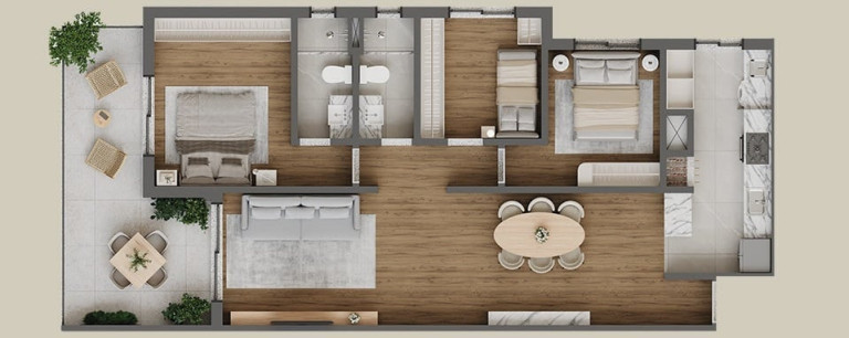 Imagem Apartamento com 2 Quartos à Venda, 77 m² em Higienópolis - Porto Alegre Imagem Apartamento com 2 Quartos à Venda, 77 m² em Higienópolis - Porto Alegre