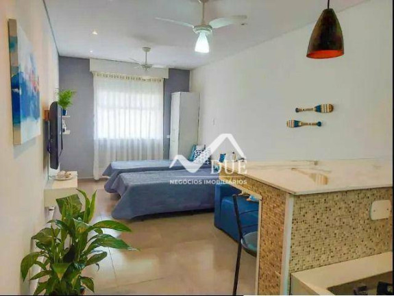 Imagem Apartamento com 1 Quarto à Venda, 35 m² em Boqueirão - Santos Imagem Apartamento com 1 Quarto à Venda, 35 m² em Boqueirão - Santos