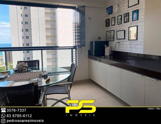 Imagem Apartamento com 4 Quartos à Venda, 216 m² em Altiplano Cabo Branco - João Pessoa