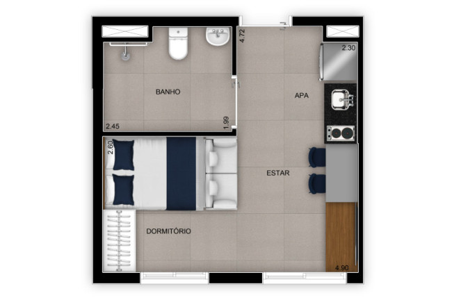 Imagem Imóvel com 2 Quartos à Venda, 38 m² em Mooca - São Paulo Imagem Imóvel com 2 Quartos à Venda, 38 m² em Mooca - São Paulo
