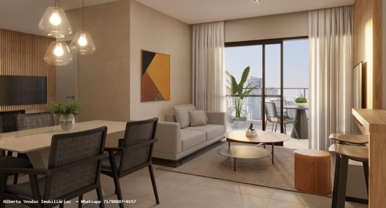 Imagem Apartamento com 2 Quartos à Venda, 66 m² em Jaguaribe - Salvador