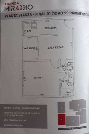 Imagem Apartamento à Venda, 43 m² em Alvinópolis - Atibaia Imagem Apartamento à Venda, 43 m² em Alvinópolis - Atibaia