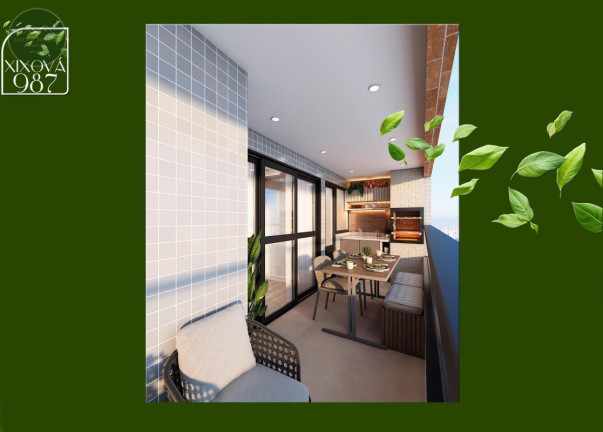 Imagem Apartamento com 2 Quartos à Venda, 74 m² em Canto Do Forte - Praia Grande