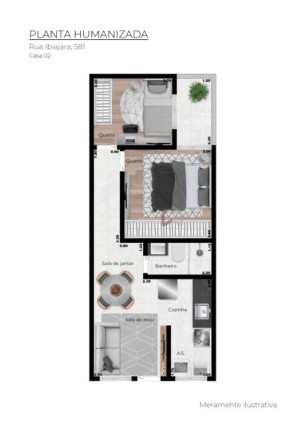 Imagem Apartamento com 2 Quartos à Venda, 40 m² em Parada Xv De Novembro - São Paulo