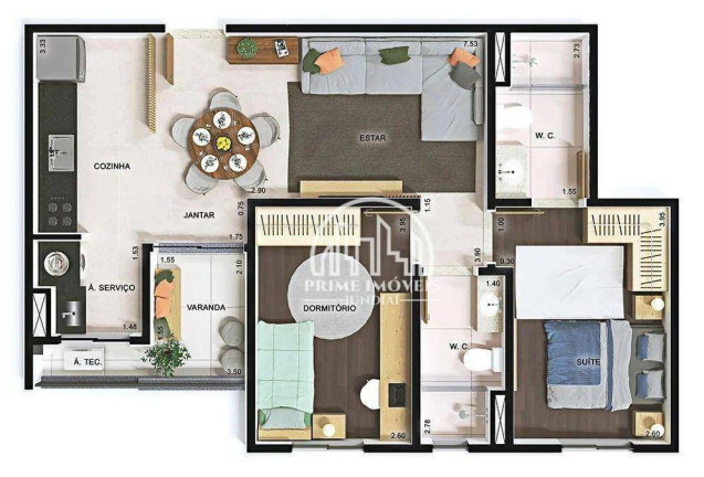 Imagem Apartamento com 2 Quartos à Venda, 69 m² em Altos Da Avenida - Jundiaí Imagem Apartamento com 2 Quartos à Venda, 69 m² em Altos Da Avenida - Jundiaí