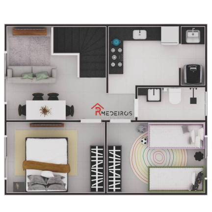 Imagem Casa com 2 Quartos à Venda, 43 m² em Ocian - Praia Grande Imagem Casa com 2 Quartos à Venda, 43 m² em Ocian - Praia Grande