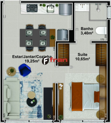Imagem Apartamento com 2 Quartos à Venda, 62 m² em Trindade - Florianópolis Imagem Apartamento com 2 Quartos à Venda, 62 m² em Trindade - Florianópolis