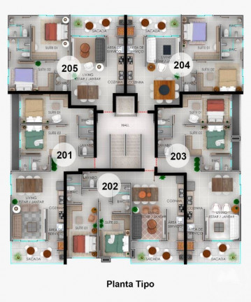Imagem Apartamento com 2 Quartos à Venda, 109 m² em Mariscal - Bombinhas