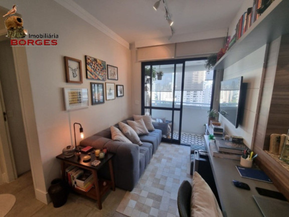 Imagem Apartamento com 1 Quarto à Venda, 37 m² em Brooklin - São Paulo